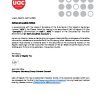 UACN | Notice of closed period