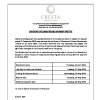 CRESTA | Dividend declaration and  payment notice