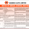 UCL | Notice of annual general meeting