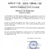 SGBC | Paiement de dividendes