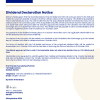 NMBZ | Dividend Announcement