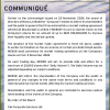 SEM | Communique on Riveo Limited