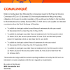MUA | Communique