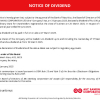 ABCB | Declaration of dividend
