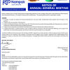 NPKZ | Notice of AGM