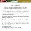 NMHL | Declaration of dividend
