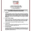 PRIMETIME | Update proposed general offer by RDC Properties Lmt and renewal of cautionary announcement