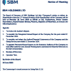SBMH | Notice of annual general meeting
