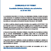 AGM | Communiqué de presse post AGO