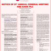 NBSMW | AGM Notice