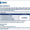 SBMH | Communique