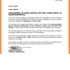 ACCESSCORP | Notification of board meeting date and commencement of close of period