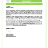PRESCO | Notice of board meeting and closed period