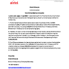 AIRTELAFRI | Total voting rights and capital announcement