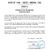 SOGC | Paiement de dividendes
