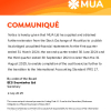 MUA | Extension notice