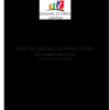 EDGR.VX | AGM notice and proxy form