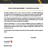 LETLOLE | Closed period announcement