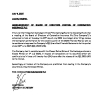 WAPIC | Notices of board meeting