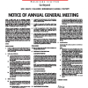 FMHL | AGM Notice