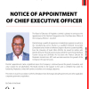 PROL | Notice of appointment