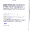 REGALINS | Notice of delay in filing 2024 AFS