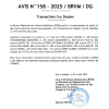 BRVM | Transactions sur dossier