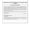 COVI | Cautionary announcement