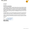 MECURE | Notification of board meeting
