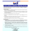CQCIL | Post annual general meeting notice