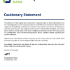 FCA.VX | Cautionary Statement