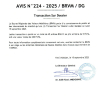 BRVM | Transactions sur dossier