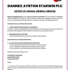 DASPHARMA | Notice of annual general meeting